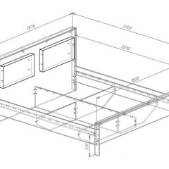 Кровать 1800 с плитой 22 мм ЛИБЕРТИ + основание в Игриме - igrim.mebel24.online | фото 3