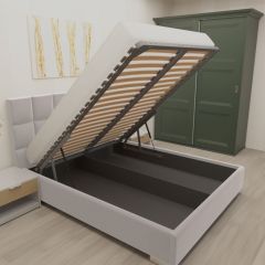 Кровать Асти интерьерная +основание/ПМ/бельевое дно (120х200) в Игриме - igrim.mebel24.online | фото 3