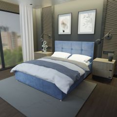 Кровать Бэлль Решетка+ПМ+Дно (1400) в Игриме - igrim.mebel24.online | фото