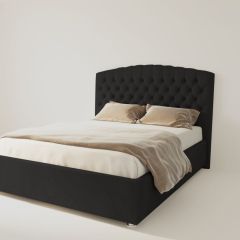 Кровать Берлин с ПМ 1200 (экокожа кольт ч) в Игриме - igrim.mebel24.online | фото 2