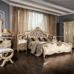 Кровать 1800 Джоконда (крем) в Игриме - igrim.mebel24.online | фото 7
