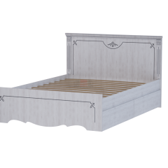 Кровать двойная Ольга 1Н + 2-а ящика (1200*2000) в Игриме - igrim.mebel24.online | фото