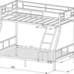 Кровать двухъярусная «Гранада-1 140» в Игриме - igrim.mebel24.online | фото 6