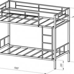 Кровать двухъярусная «Севилья-2» в Игриме - igrim.mebel24.online | фото 2