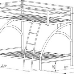 Кровать двухъярусная «Виньола-2» в Игриме - igrim.mebel24.online | фото 6