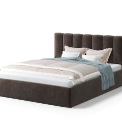 Кровать Элен 1600*2000  NEO 10 (темно-коричневый) в Игриме - igrim.mebel24.online | фото