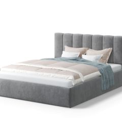 Кровать Элен 1600*2000 NEO 25 (серый) в Игриме - igrim.mebel24.online | фото