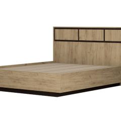 Кровать Флоренция 1600 (Венге/Дуб Крафт Золотой) в Игриме - igrim.mebel24.online | фото