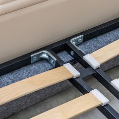 Кровать двойная Оливия 160 + ортопед. основание в Игриме - igrim.mebel24.online | фото 15
