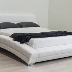 Кровать двойная Оливия 160 + ортопед. основание в Игриме - igrim.mebel24.online | фото 2