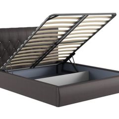 Кровать интерьерная Тиффани 3011 (1600) +ортопед+ПМ+дно кроватное ЛДСП (кожзам) в Игриме - igrim.mebel24.online | фото 2