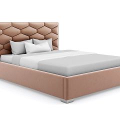 Кровать Коралл интерьерная +основание (200х200) в Игриме - igrim.mebel24.online | фото