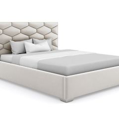 Кровать Коралл интерьерная +основание (200х200) в Игриме - igrim.mebel24.online | фото 5