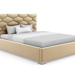 Кровать Коралл интерьерная +основание (200х200) в Игриме - igrim.mebel24.online | фото 6