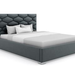Кровать Коралл интерьерная +основание (200х200) в Игриме - igrim.mebel24.online | фото 10