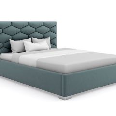 Кровать Коралл интерьерная +основание (200х200) в Игриме - igrim.mebel24.online | фото 14