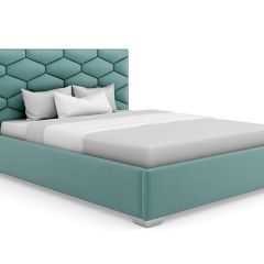 Кровать Коралл интерьерная +основание (200х200) в Игриме - igrim.mebel24.online | фото 17