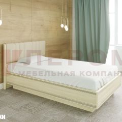 Кровать КР-1011 с мягким изголовьем в Игриме - igrim.mebel24.online | фото