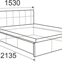 Кровать Изабелла с латами Newtone light beige 1400x2000 в Игриме - igrim.mebel24.online | фото