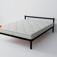 Кровать Мета с матрасом 1200 (черный) в Игриме - igrim.mebel24.online | фото