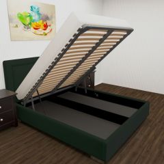 Кровать Морена интерьерная +основание/ПМ/бельевое дно (120х200) в Игриме - igrim.mebel24.online | фото 3