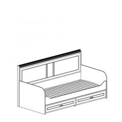 Кровать односпальная с ящиками №250 Белла в Игриме - igrim.mebel24.online | фото 2