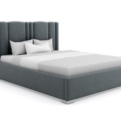 Кровать Онтарио интерьерная +основание (200х200) в Игриме - igrim.mebel24.online | фото 10