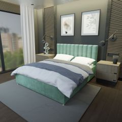 Кровать Палермо Решетка+ПМ (1600) *БЕЗ ДНА в Игриме - igrim.mebel24.online | фото