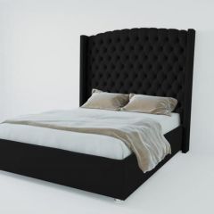 Кровать Берлин ЛЮКС без основания 900 (экокожа кольт ч) в Игриме - igrim.mebel24.online | фото