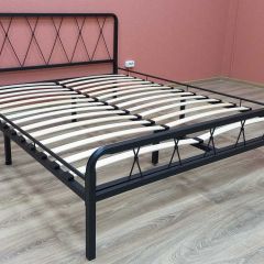Кровать "Клэр" КМД18 Черная (1600*2000) (ножки-черные) в Игриме - igrim.mebel24.online | фото 3