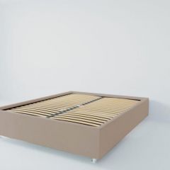 Кровать Подиум с ортопедическим основанием 900 (велюр серый) в Игриме - igrim.mebel24.online | фото 2