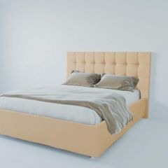 Кровать Венеция без основания 900 (экокожа бежевая) в Игриме - igrim.mebel24.online | фото