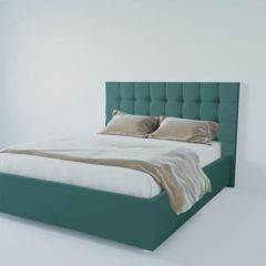 Кровать Венеция без основания 800 (велюр бирюзовый) в Игриме - igrim.mebel24.online | фото