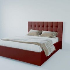 Кровать Венеция без основания 900 (велюр бордо) в Игриме - igrim.mebel24.online | фото