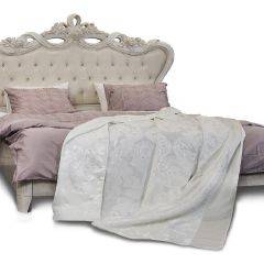 Кровать с мягким изголовьем Афина 1600 (крем корень) в Игриме - igrim.mebel24.online | фото