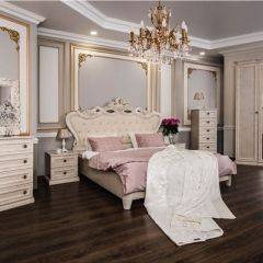 Кровать с мягким изголовьем Афина 1600 (крем корень) в Игриме - igrim.mebel24.online | фото 4