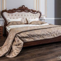 Кровать с мягким изголовьем Афина 1800 (караваджо) в Игриме - igrim.mebel24.online | фото