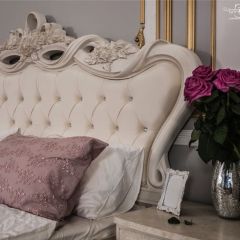 Кровать с мягким изголовьем Афина 1800 (крем корень) в Игриме - igrim.mebel24.online | фото 2