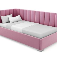 Кровать угловая Хлоя интерьерная +основание (80х200) в Игриме - igrim.mebel24.online | фото 6