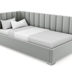 Кровать угловая Хлоя интерьерная +основание (80х200) в Игриме - igrim.mebel24.online | фото 8