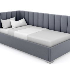 Кровать угловая Хлоя интерьерная +основание (80х200) в Игриме - igrim.mebel24.online | фото 9