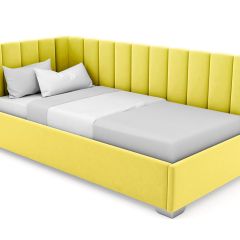 Кровать угловая Хлоя интерьерная +основание (80х200) в Игриме - igrim.mebel24.online | фото 14