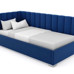 Кровать угловая Хлоя интерьерная +основание (80х200) в Игриме - igrim.mebel24.online | фото 17
