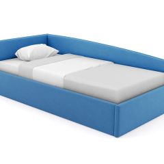 Кровать угловая Лэсли интерьерная +основание (80х200) в Игриме - igrim.mebel24.online | фото 3