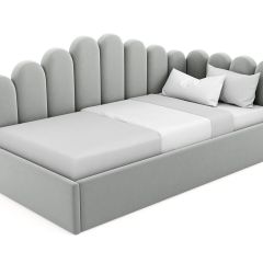 Кровать угловая Лилу интерьерная +основание (120х200) в Игриме - igrim.mebel24.online | фото 8
