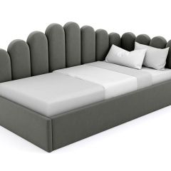 Кровать угловая Лилу интерьерная +основание (80х200) в Игриме - igrim.mebel24.online | фото 4