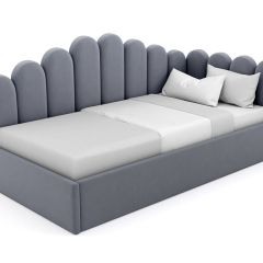Кровать угловая Лилу интерьерная +основание (80х200) в Игриме - igrim.mebel24.online | фото 9