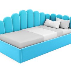 Кровать угловая Лилу интерьерная +основание (80х200) в Игриме - igrim.mebel24.online | фото 22