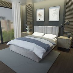 Кровать Верона Решетка+ПМ (1600) *БЕЗ ДНА в Игриме - igrim.mebel24.online | фото