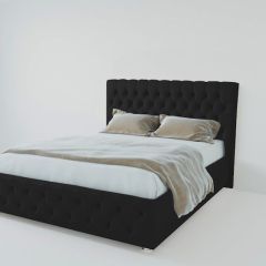 Кровать Версаль с ПМ 800 (экокожа кольт ч) в Игриме - igrim.mebel24.online | фото